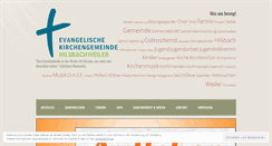 Desktop Screenshot of kirche-hilsbach-weiler.de